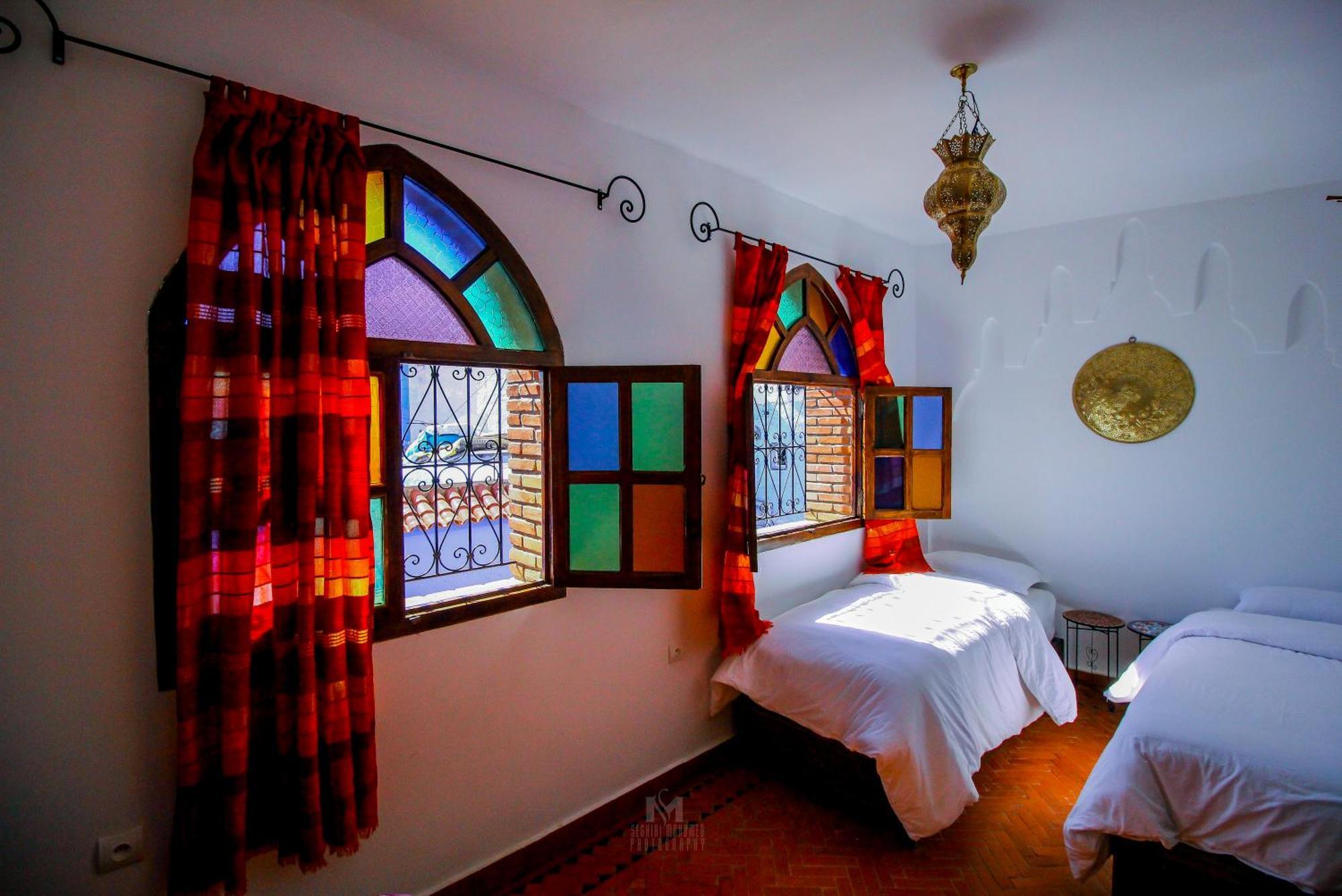 Hotel Riad Bab Mahruk Šafšawán Exteriér fotografie