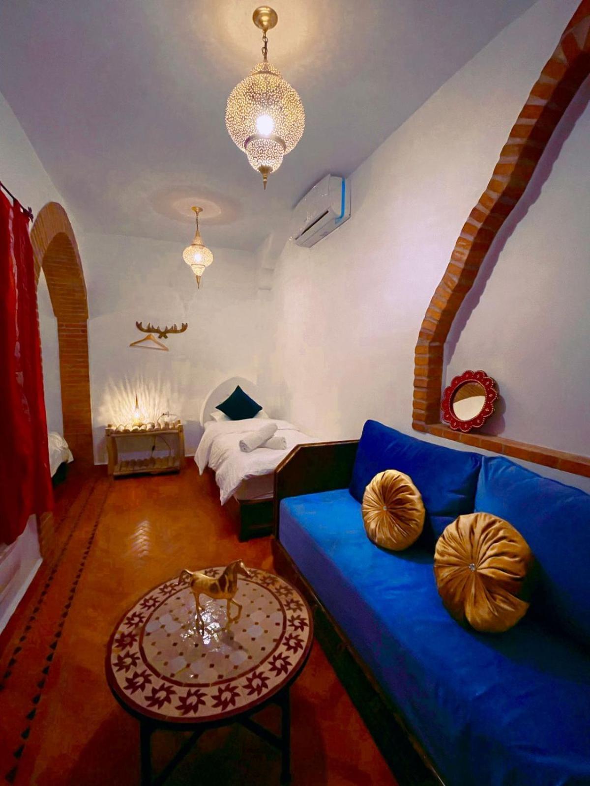 Hotel Riad Bab Mahruk Šafšawán Exteriér fotografie