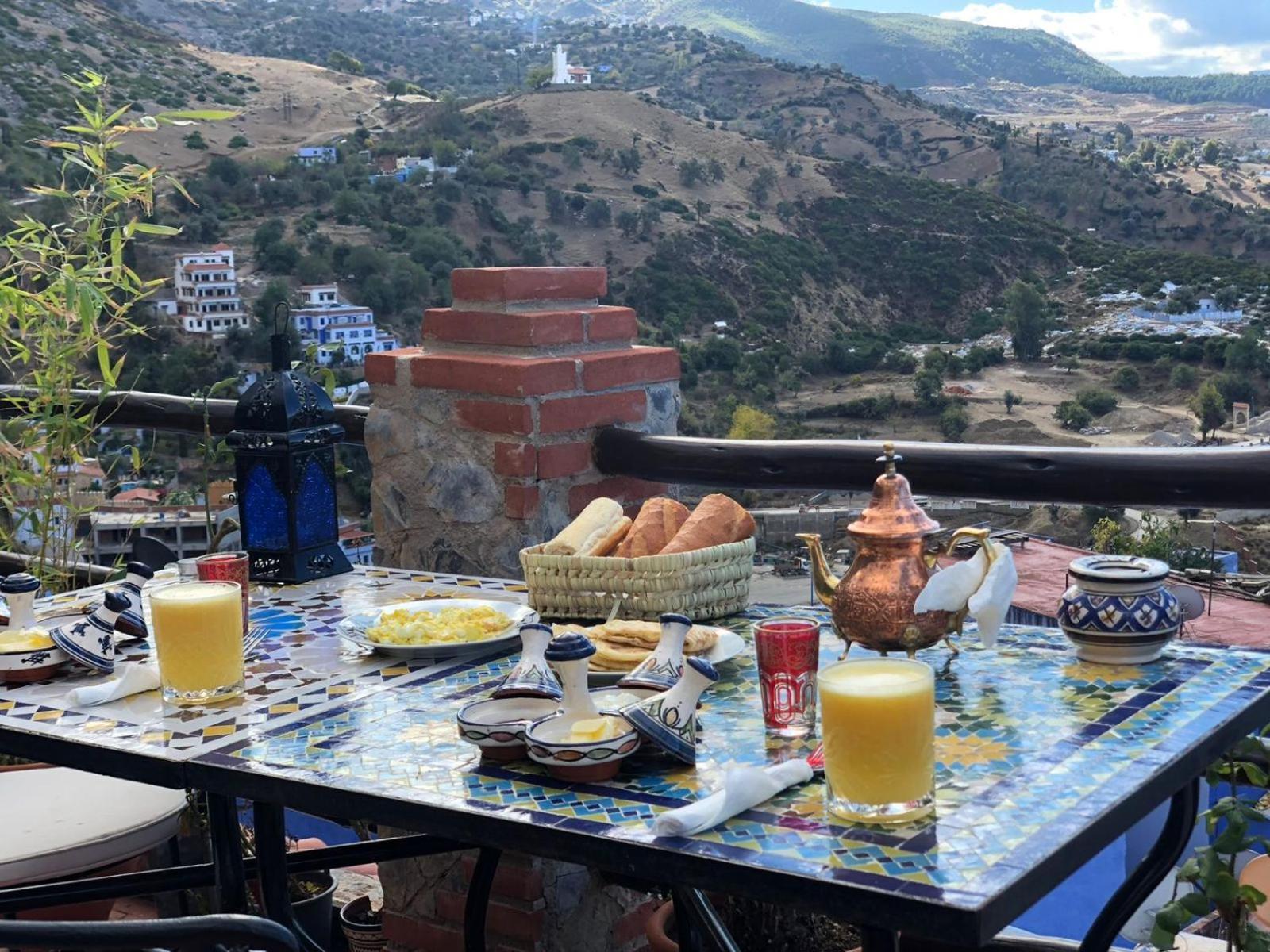 Hotel Riad Bab Mahruk Šafšawán Exteriér fotografie